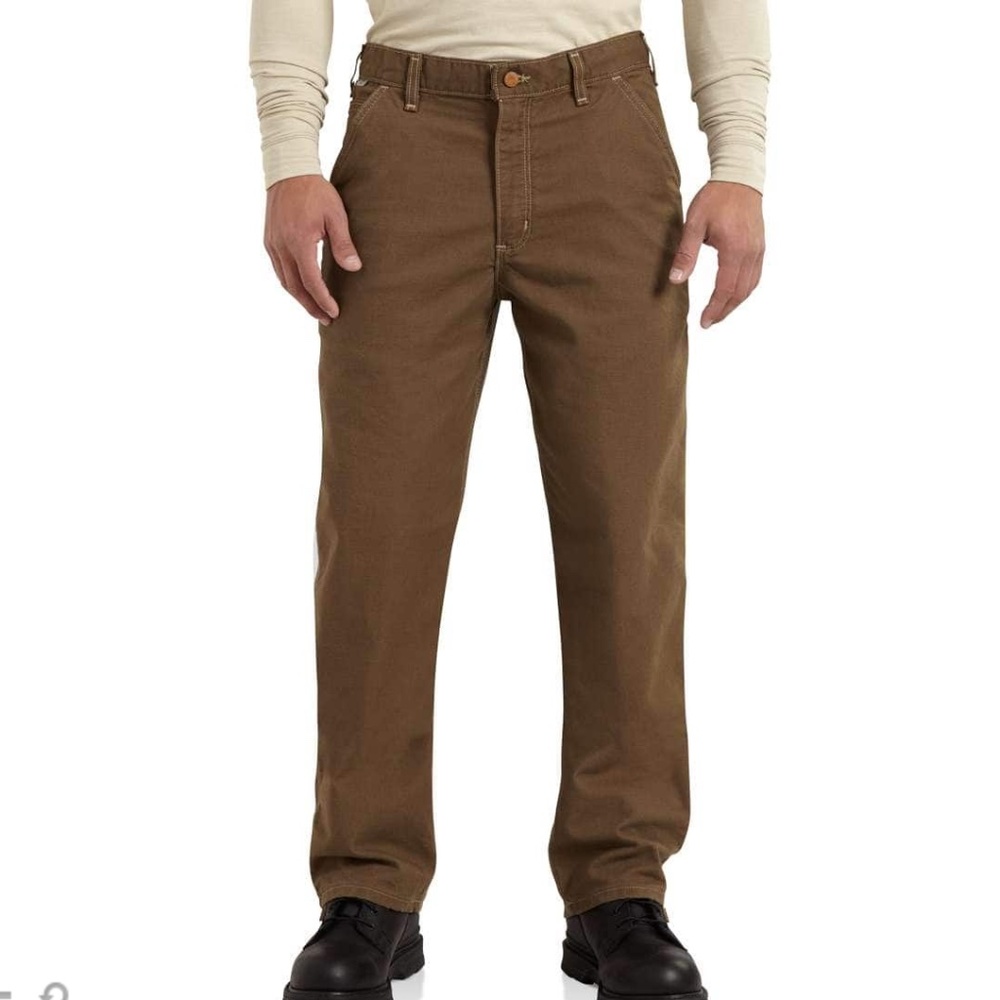Carhartt flame resistant washed work pants 34x32